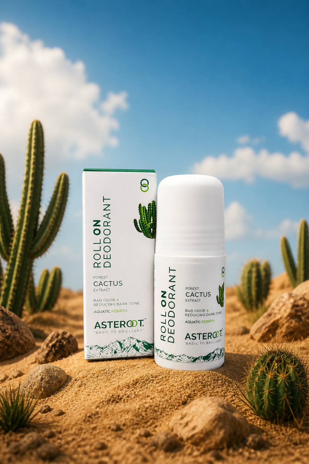 Bad Odor & Reducing Dark Tone, Intensify with Forest Cactus Extract 40ml Fragranc AQUATIC REBIRTH
