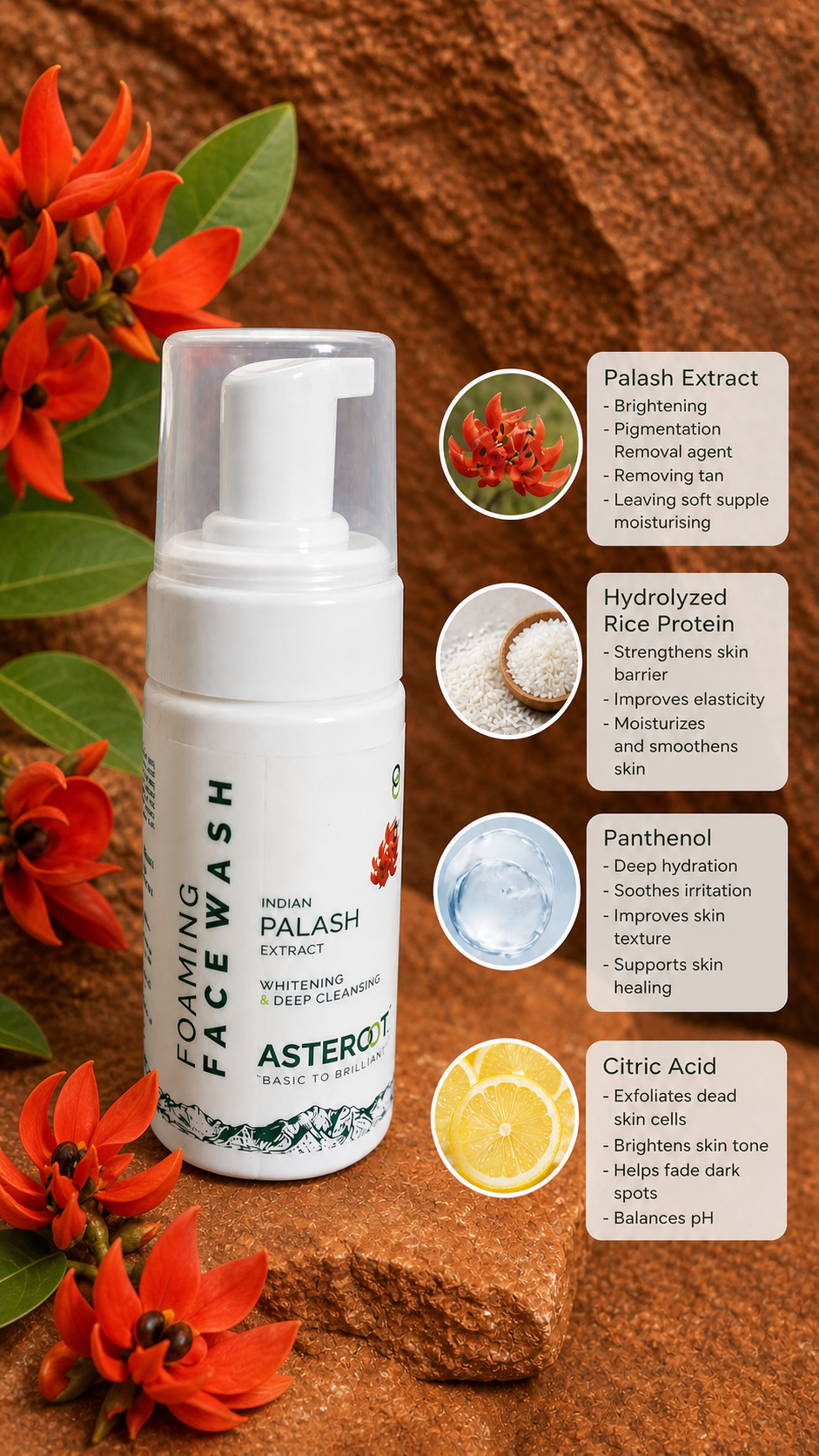 Whitening & Deep Cleansing, Refine with Indian Palash Extract 100ml