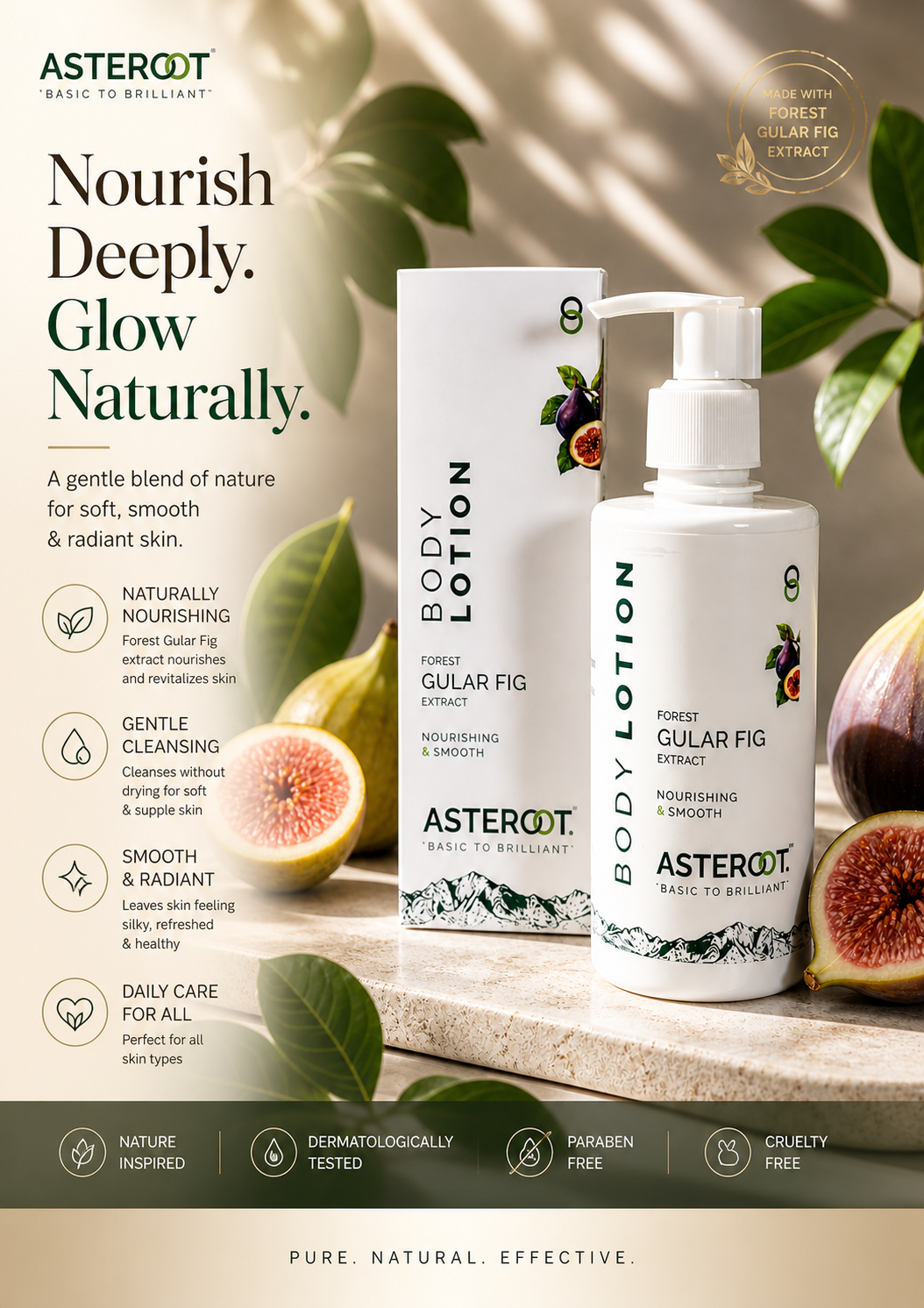 Nourishing & Smooth, Enrich with Forest Gular Fig Extract 250ml