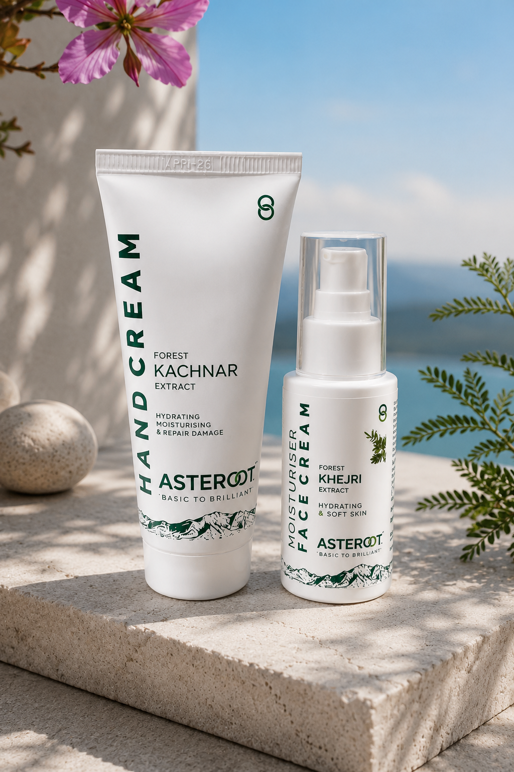 Asteroot Hand & Face Hydration Duo